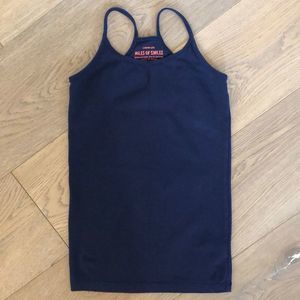 Crewcuts Miles of Smiles Navy Camisole, Girls 8